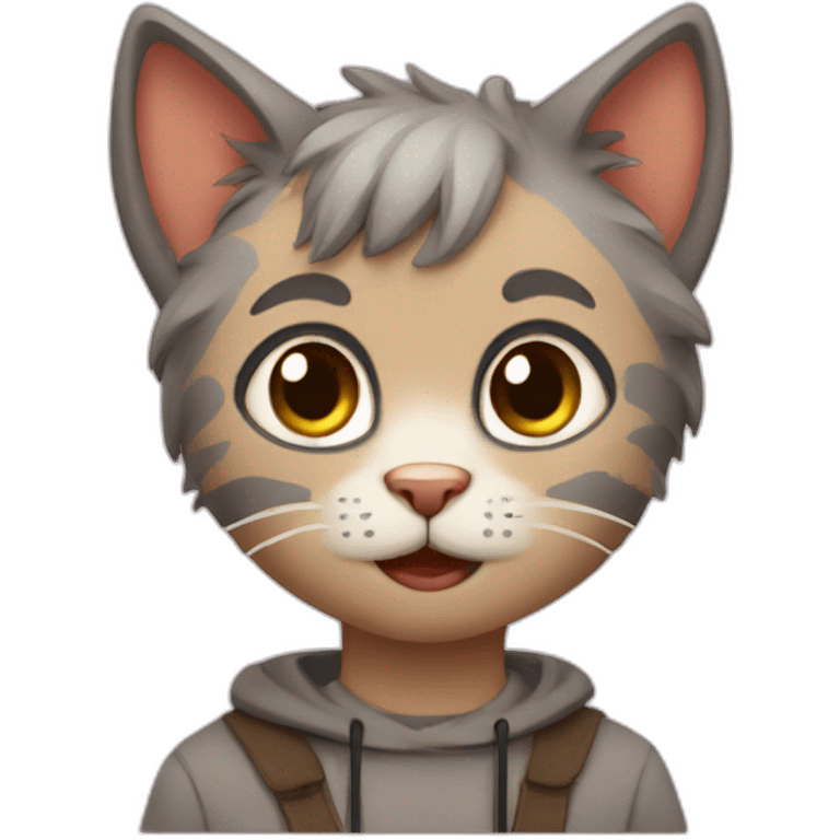 Cat boy emoji