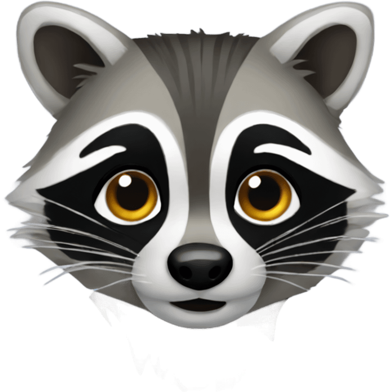 Raccoon emoji