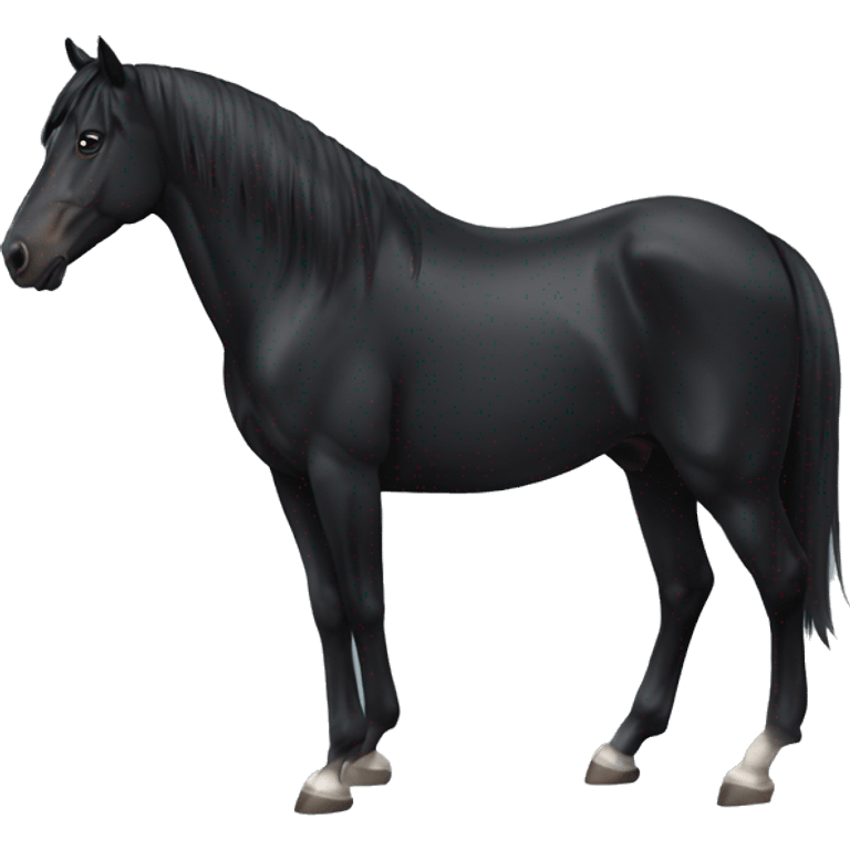 black horse emoji