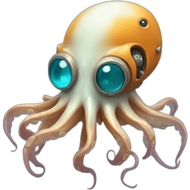 cyborg squid emoji