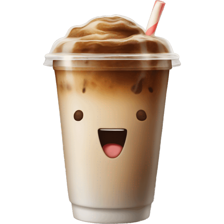 ice coffee emoji