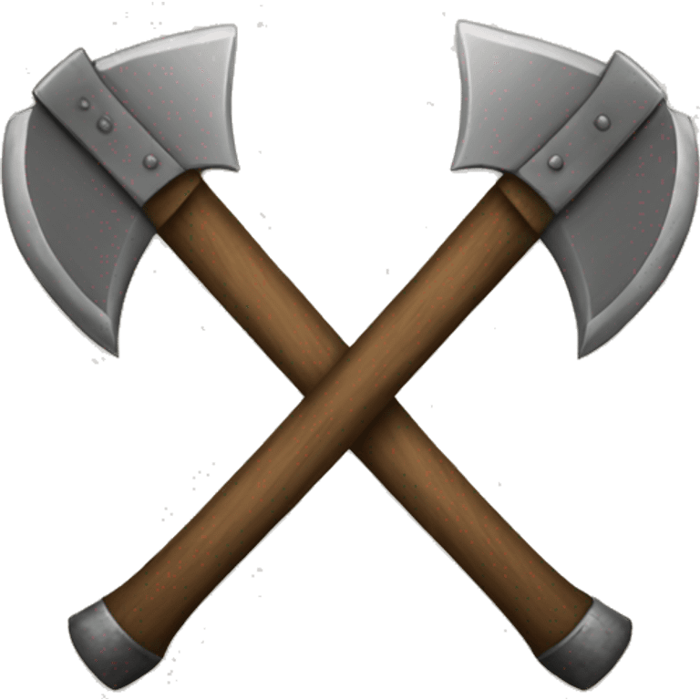 crossed axes emoji