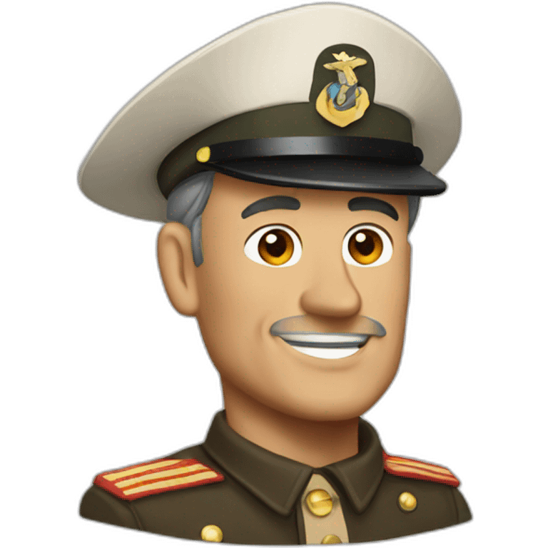 John Wayne as marine  emoji