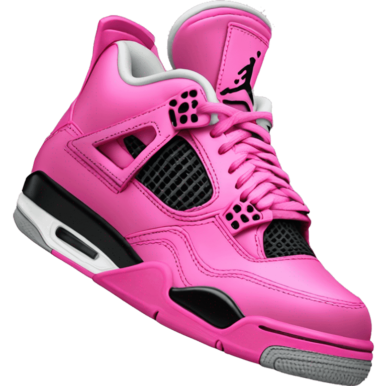 Pink Jordan 4’s emoji