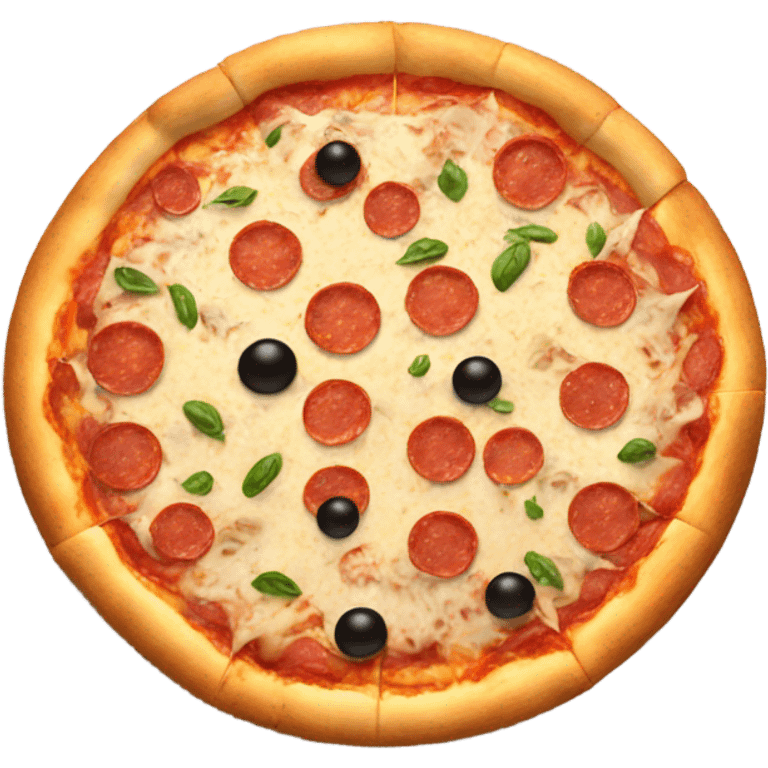 Pizza blanco emoji