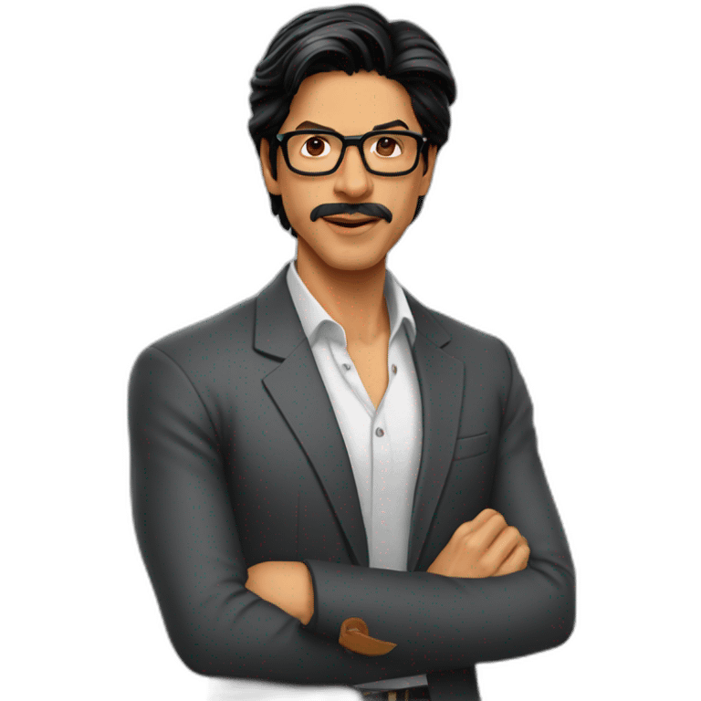 Shahrukh khan as a university teacher emoji