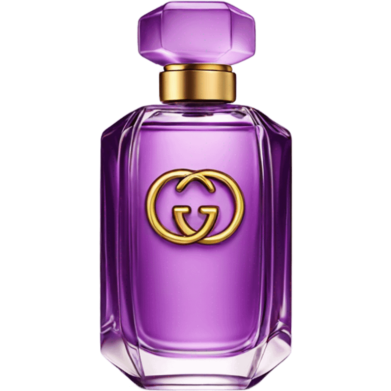 Purple gucci perfume  emoji