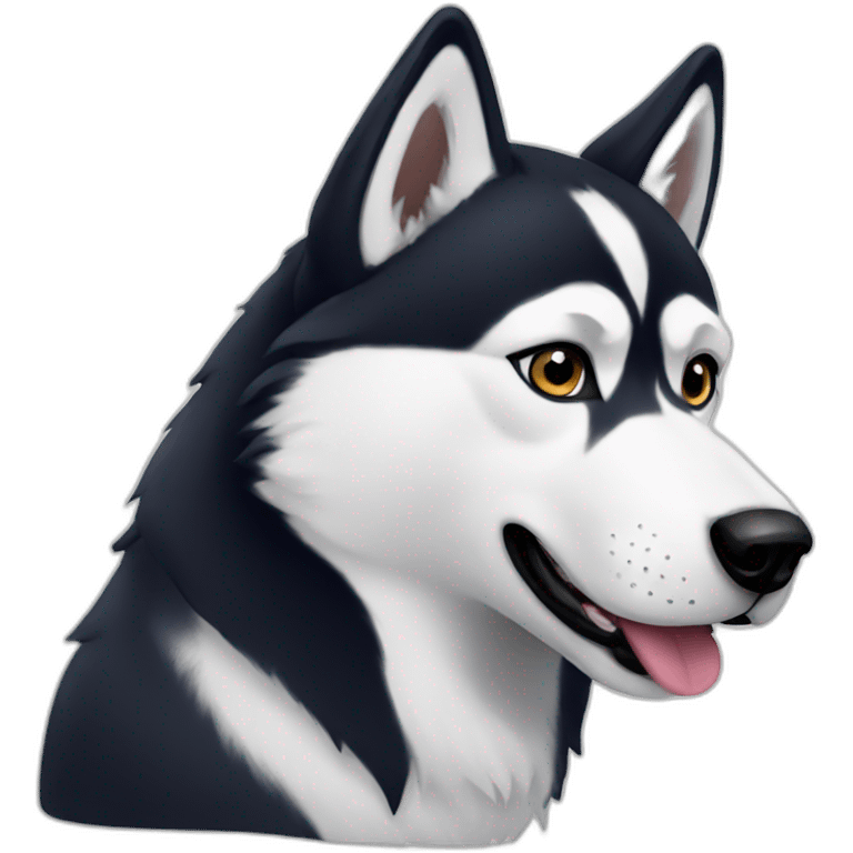 husky emoji