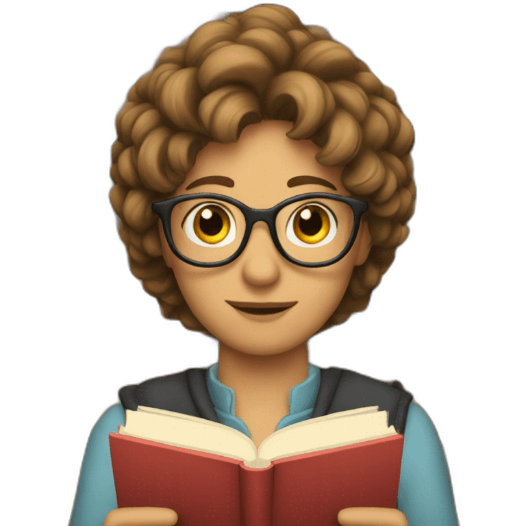 Book lover emoji