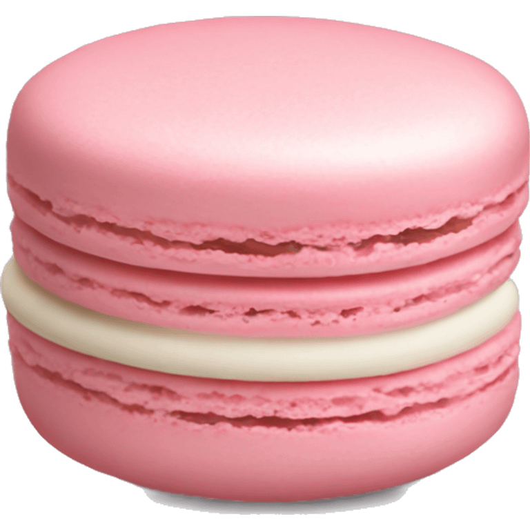 one light pink Macaron emoji