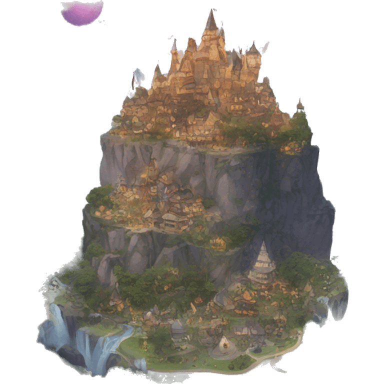 Beautiful fantasy world emoji