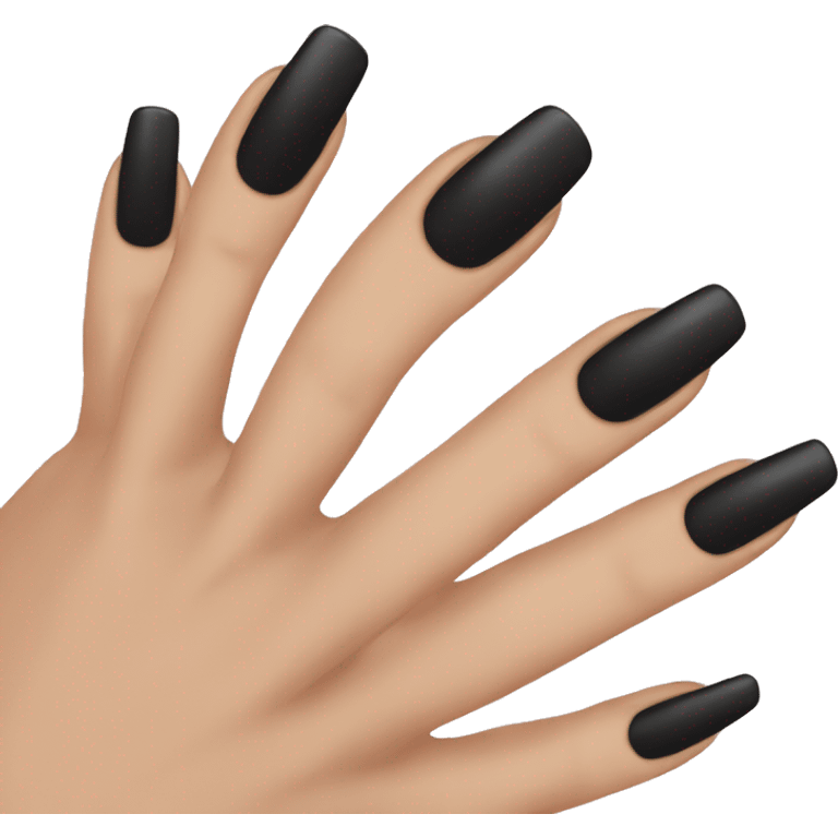 Black nails emoji