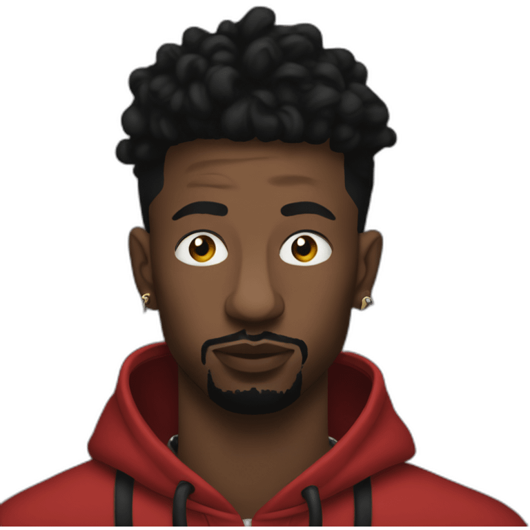 21 Savage with locks emoji