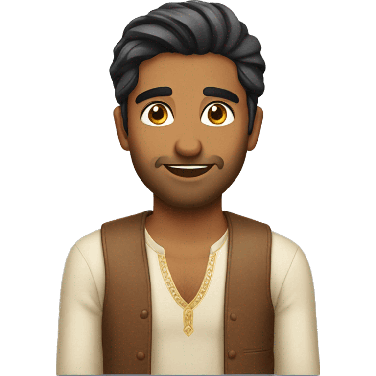 Handsome Indian guy emoji