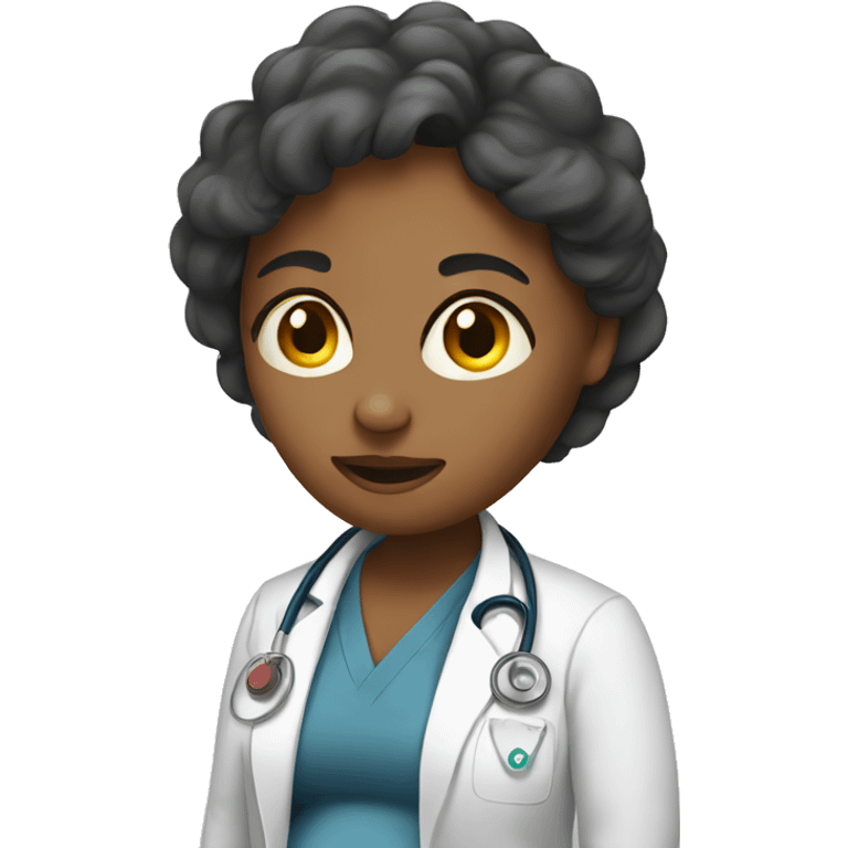 pregnant doctor emoji