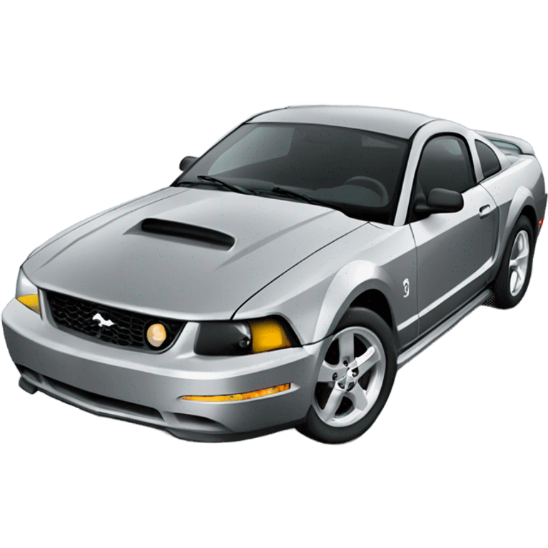 Grey 2003 Mustang emoji