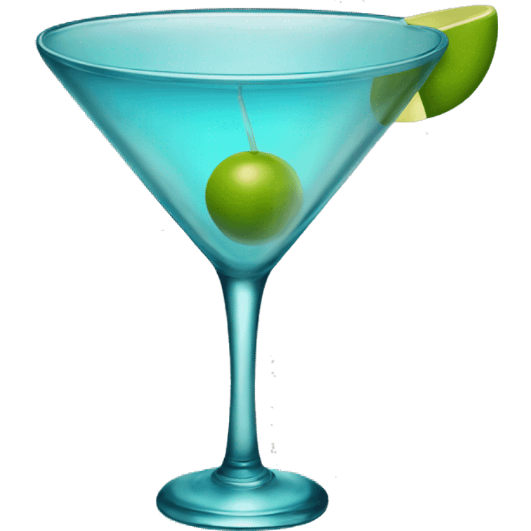 martini glass emoji