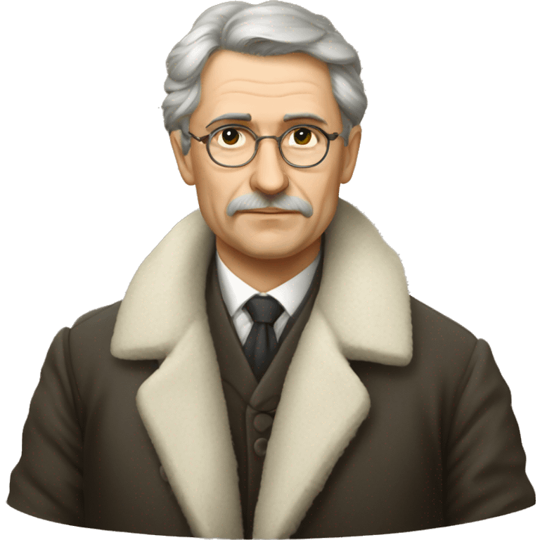 Russian writer Vasily Bykov emoji