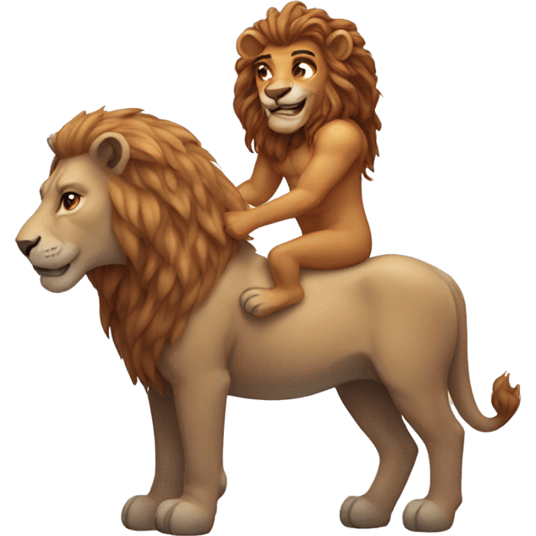 Lion centaur  emoji