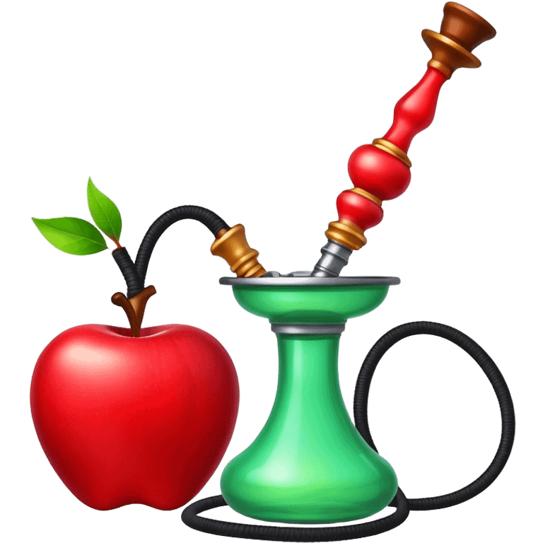 Hookah apple emoji