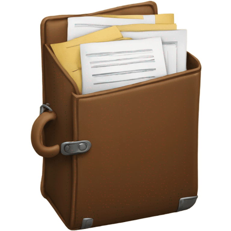 case with documents emoji