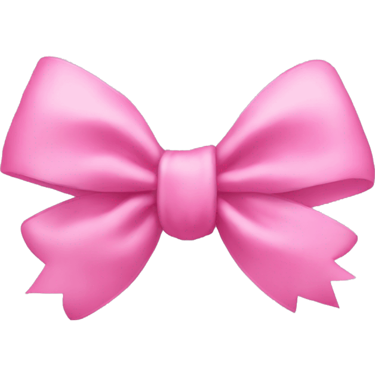 pink bow emoji