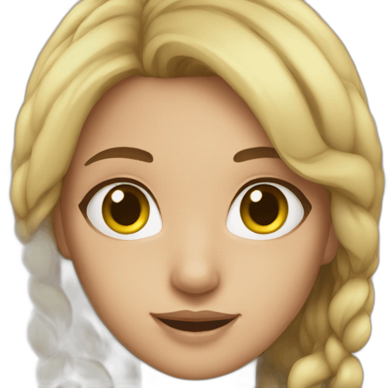 Girl-power emoji