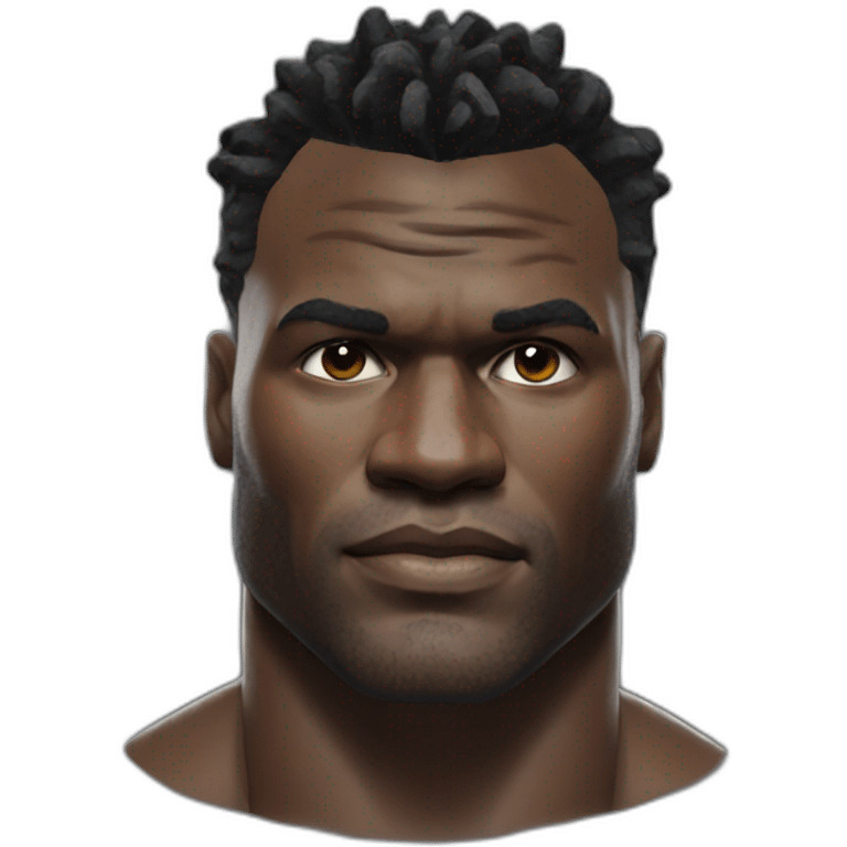 Francis Ngannou emoji