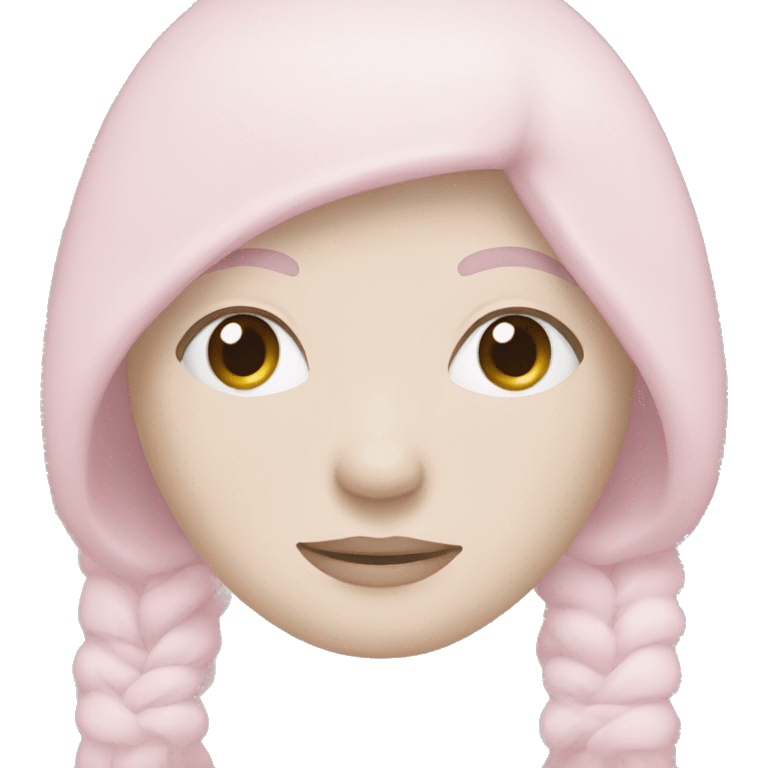 light pink winter  emoji