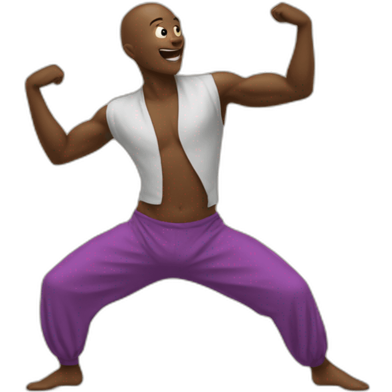 Caca qui danse emoji