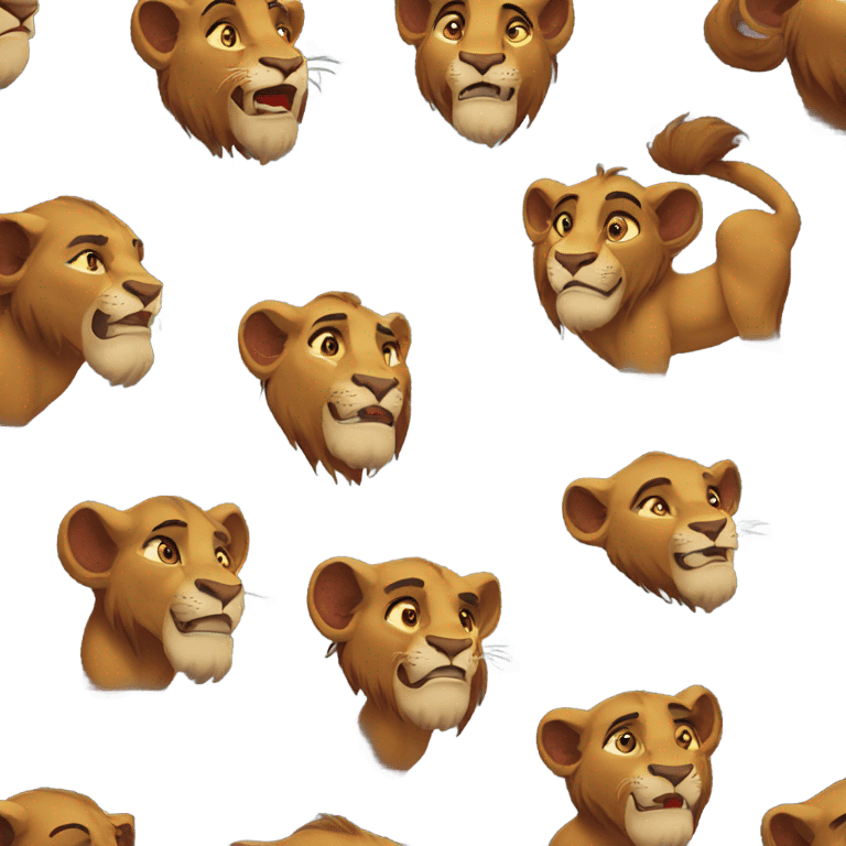 Lion king emoji