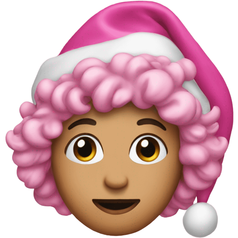 Pink Christmas  emoji