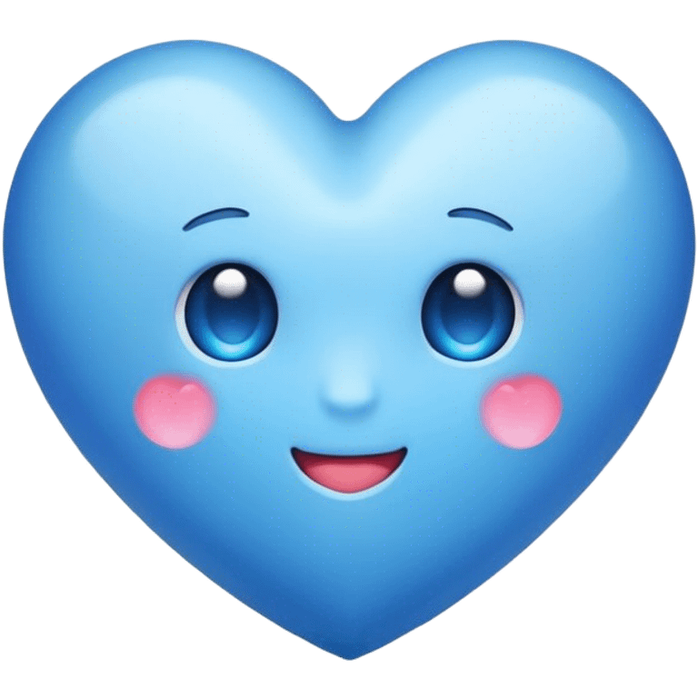 Blue heart  emoji