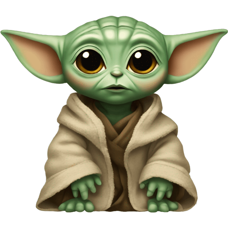 Baby yoda emoji