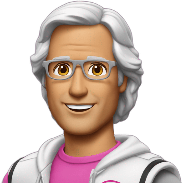 chevy chase as barbie emoji