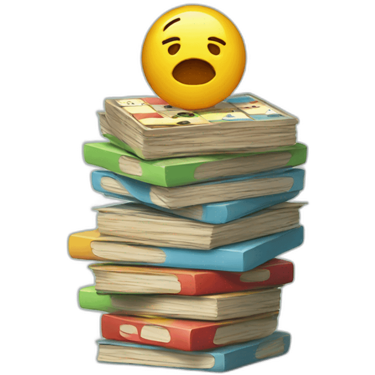 stack of board games emoji