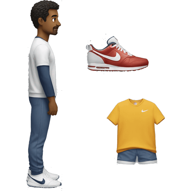 Man ropa nike emoji