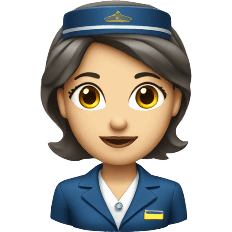 Flight attendant  emoji