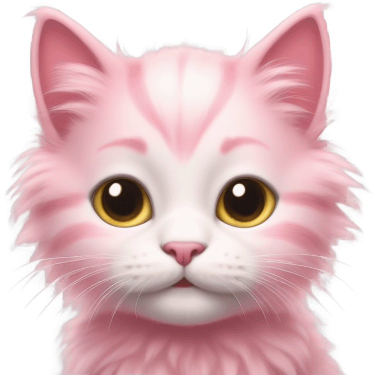 pink kitten emoji