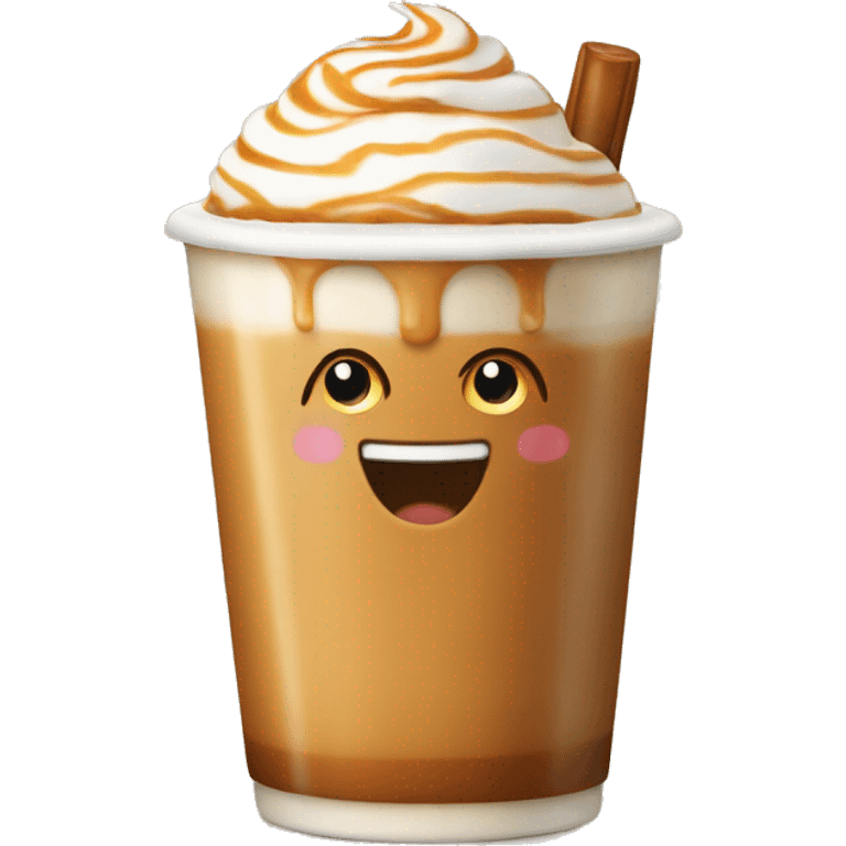 Caramel macchiato  emoji