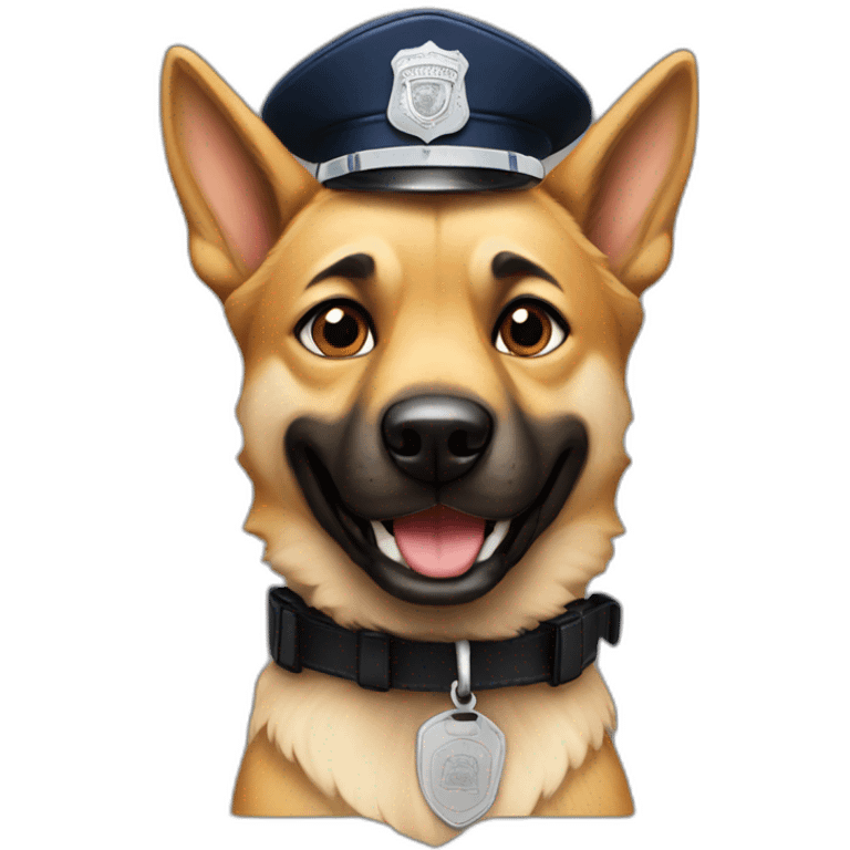 Police Dog emoji