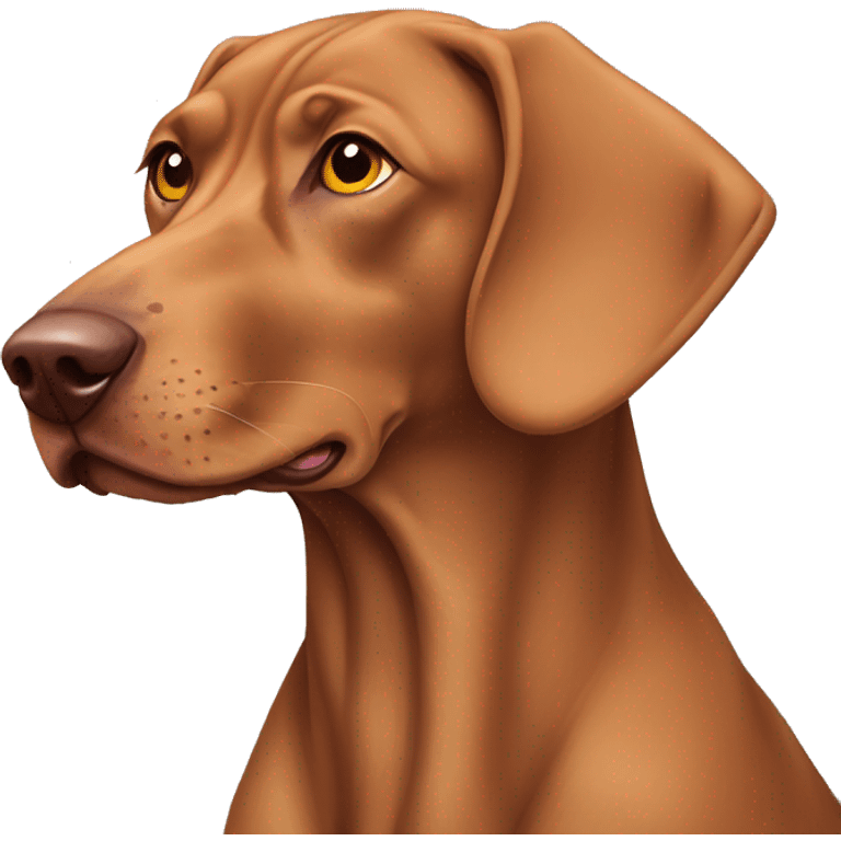 Hungarian viszla dog emoji