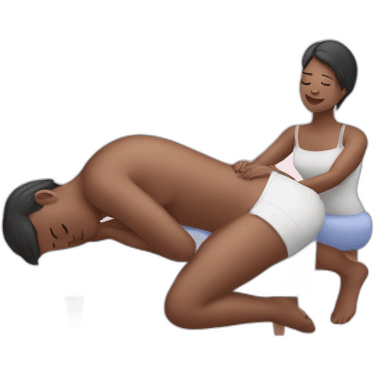 back massage emoji