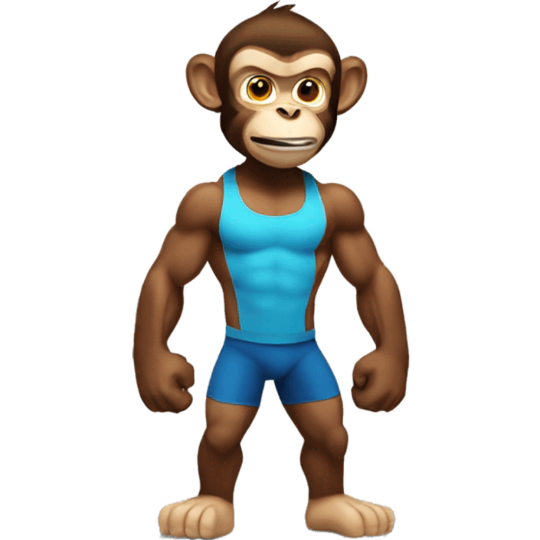 Muscle monkey  emoji