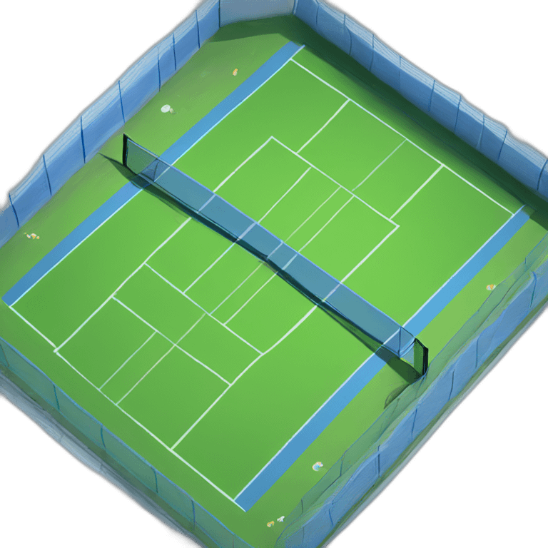 padel tennis court emoji