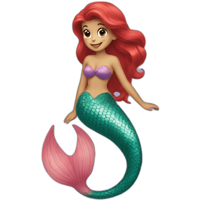 Ariel Mermaid emoji