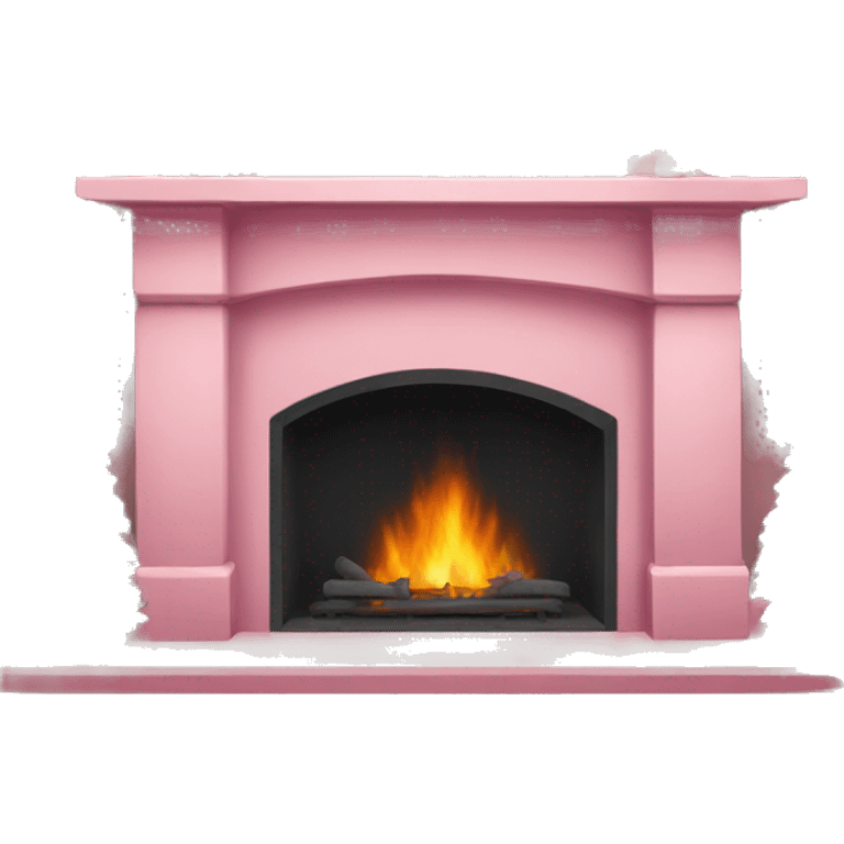 Winter Pink FirePlace emoji