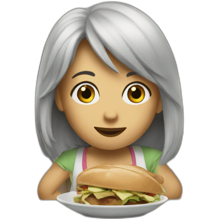 out for lunch emoji