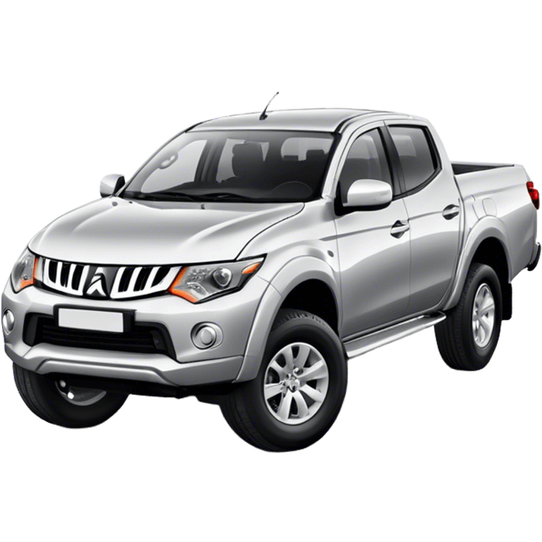 Mitsubishi Triton - Mitsubishi (Model Year: 2023) (Iconic colour: Silver) emoji