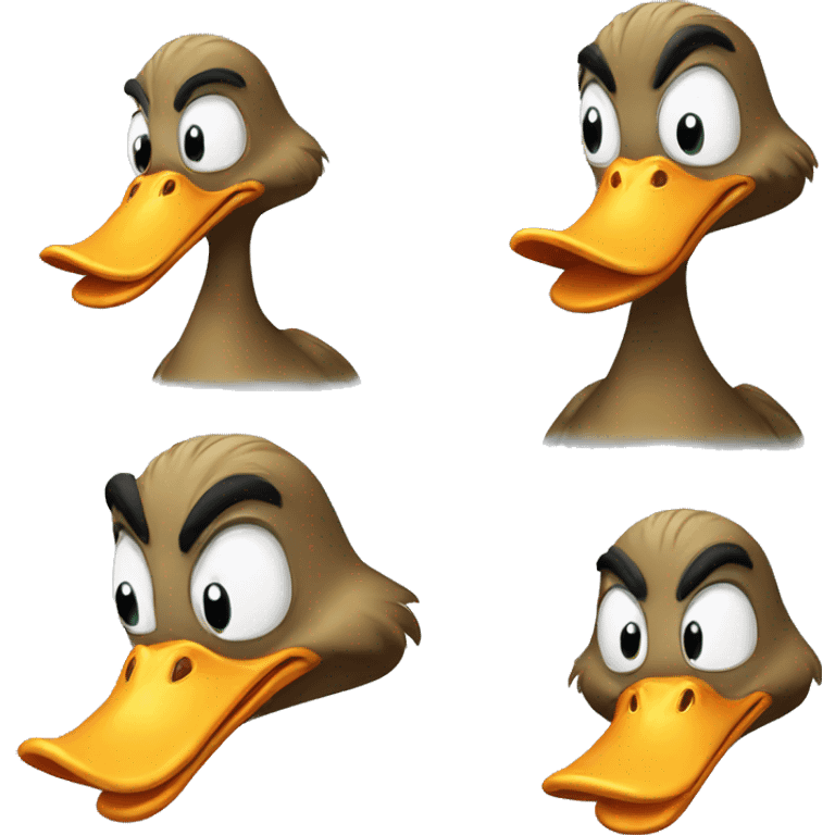 angry duck emoji